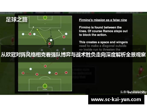 从欧冠对阵风格相克看强队博弈与战术胜负走向深度解析全景观察